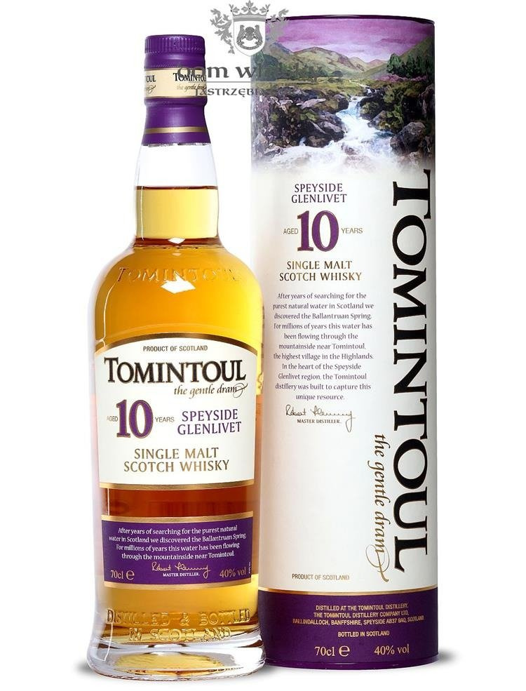 Tomintoul 10-letni / 40% / 0,7l