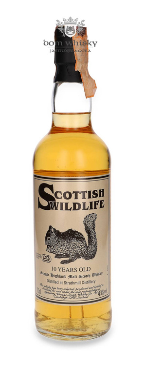 Strathmill 10-letni Scottish Wildlife Signatory Vintage / 43% / 0,7l