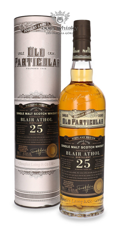 Blair Athol 25-letni (D.1995, B.2020) Douglas Laing’s Old Particular/ 59,5%/ 0,7l