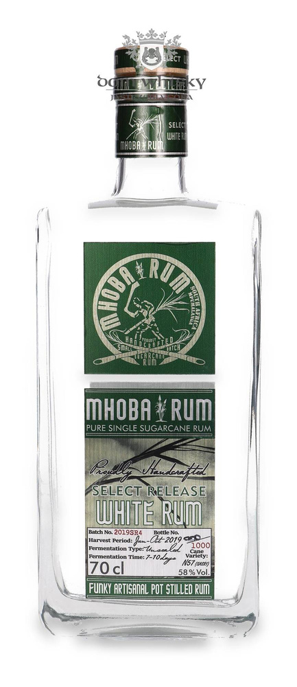 Mhoba Select Release White Rum / 58% / 0.7l