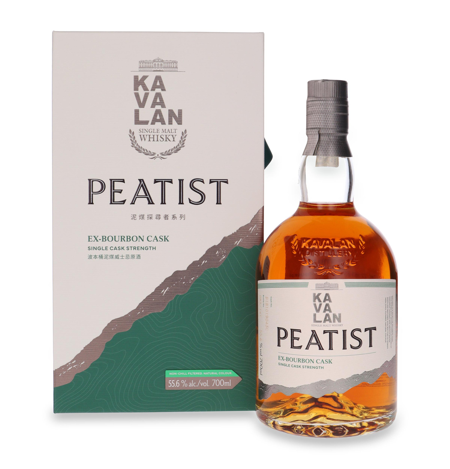 Kavalan Peatis Ex-Bourbon Cask / 55,6%/ 0,7l | Dom Whisky