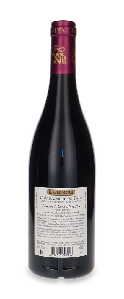 Saintes Pierres de Nalys Chateauneuf-du-Pape 2017 /14,5%/0,75l