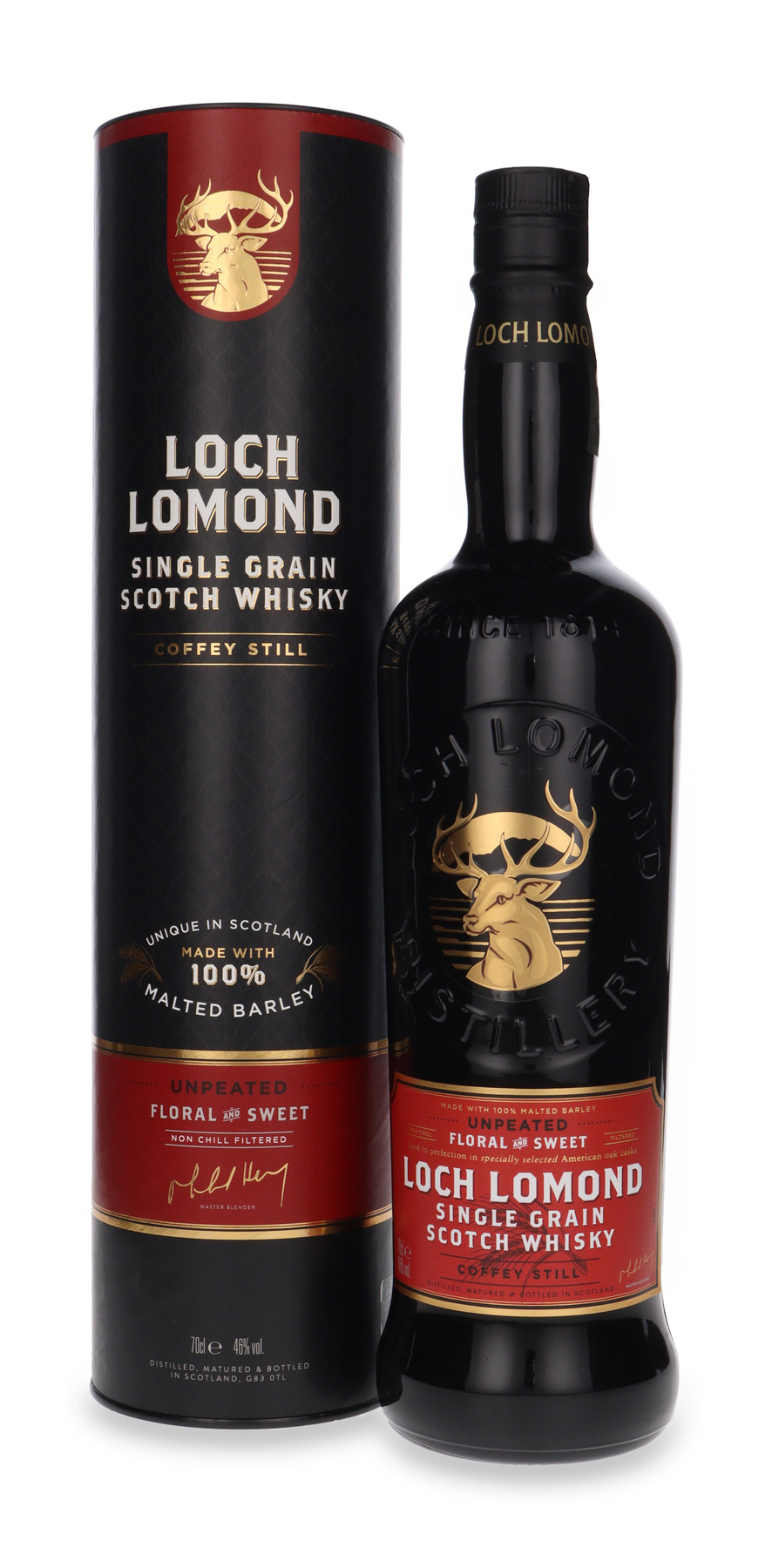 LOCH LOMOND COFFEY STILL 700ml 46度 ２本セット Loch Lomond Unpeated Single Grain Coffey Still / 46% / 0,7l Brak