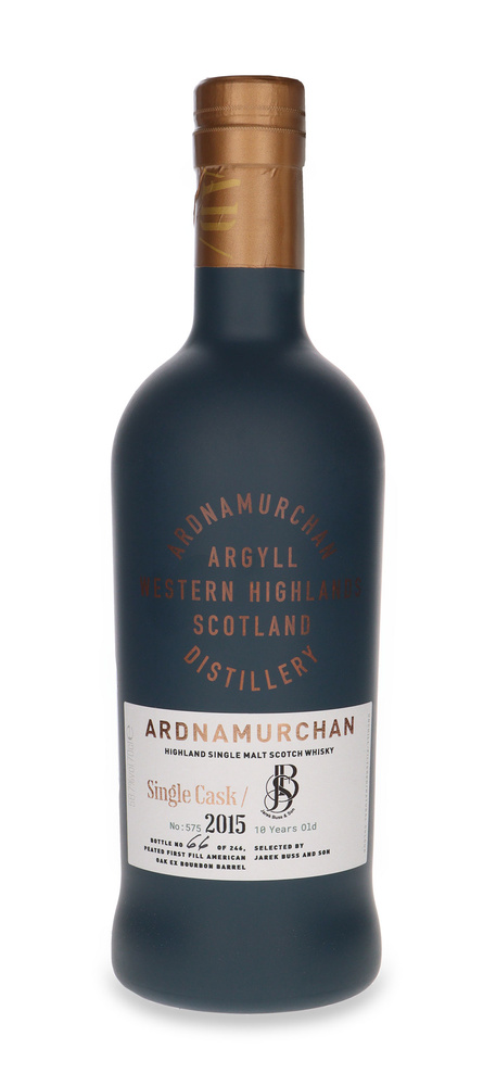 Ardnamurchan 10-letni Peated Bourbon Barrel 2015 / 58,7% / 0,7l