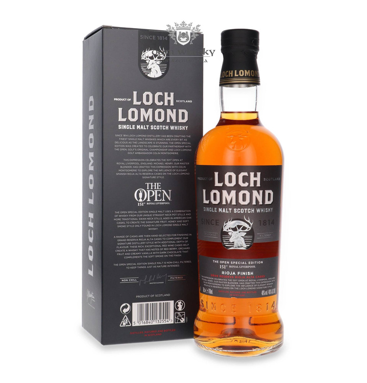 Loch Lomond The Open Special Edition 2023, Rioja Finish / 46%/ 0,7l 	