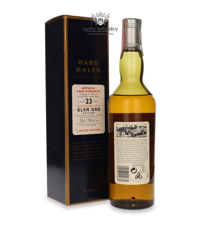 Glen Ord 23-letni (D.1974 B.1998) Rare Malts / 60,8% / 0,7 l