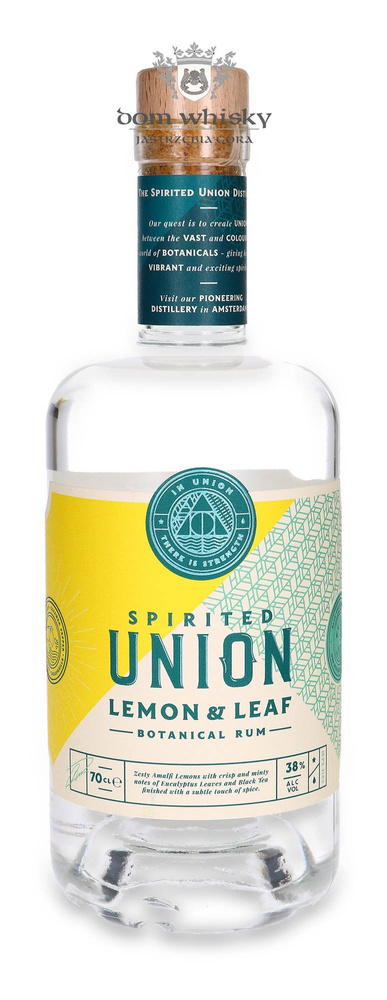 Union Lemon & Leaf Botanical Rum / 38% / 0.7l