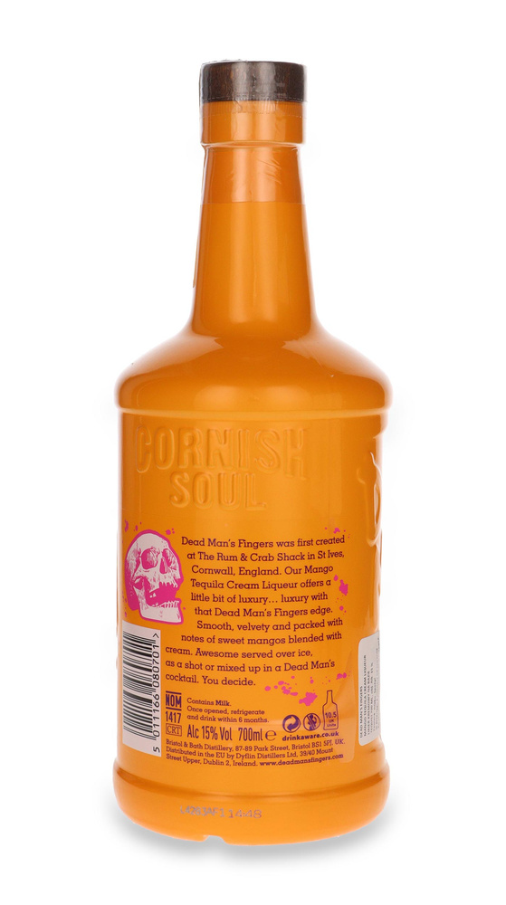 Dead Mans Fingers Mango Tequila Cream Liqueur / 15% / 0,7l