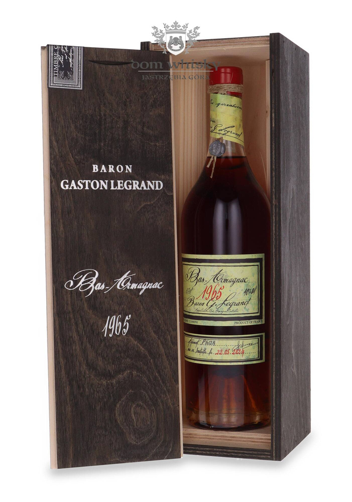 Armagnac Baron Gaston Legrand 1965 / 40% / 0,7l