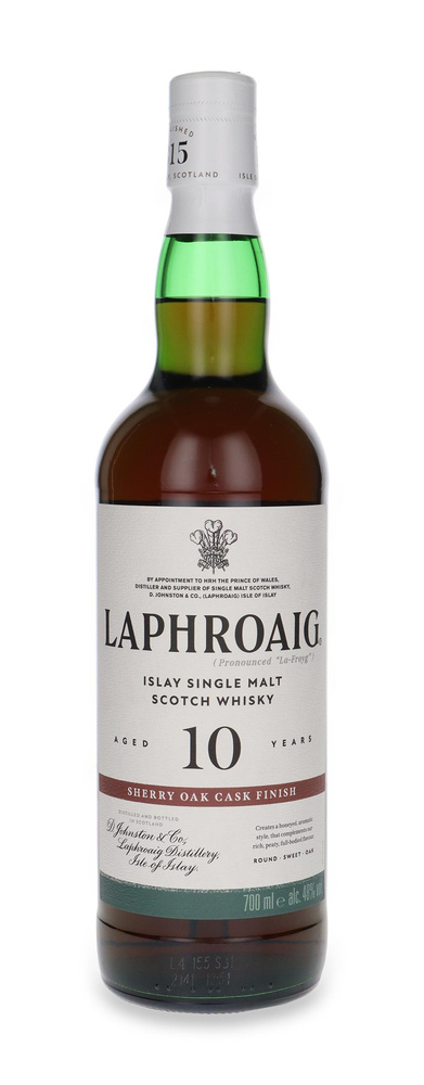Laphroaig 10-letni Sherry Oak Finish /bez opakowania / 48%/ 0,7l	
