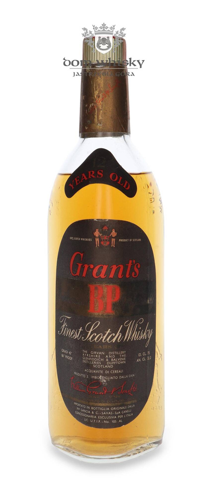 Grant's 12-year-old BP (Best Procurable) / 43%/ 0.75l