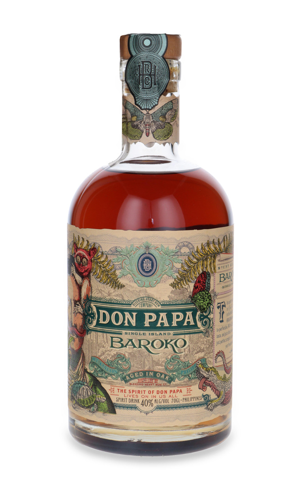 Don Papa Baroko Rum Philipines / 40% / 0.7l