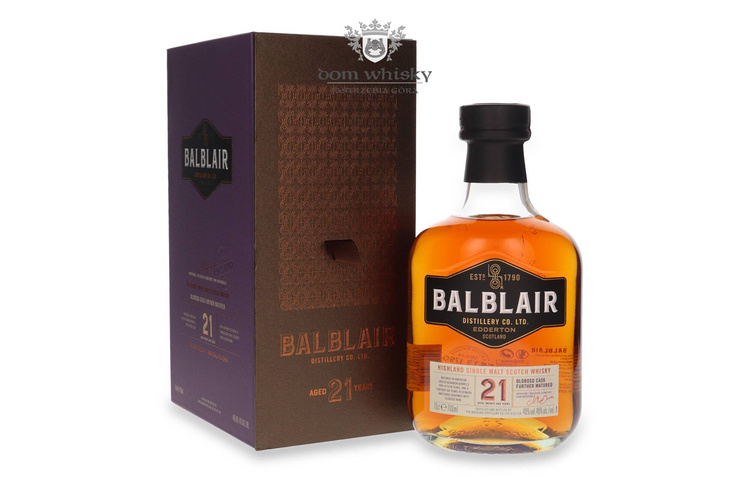 Balblair 21-letni / 46% / 0,7l