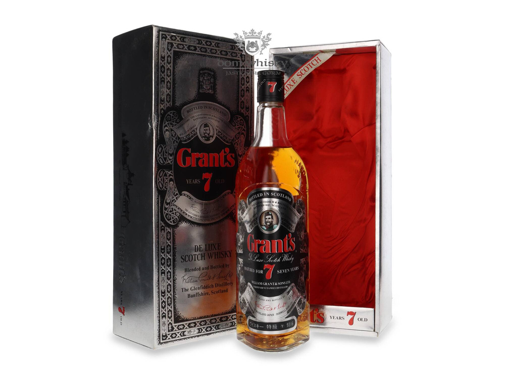 Grant’s De Luxe 7-letni (Bottled for the Japanese Market / 43% / 0,75l	