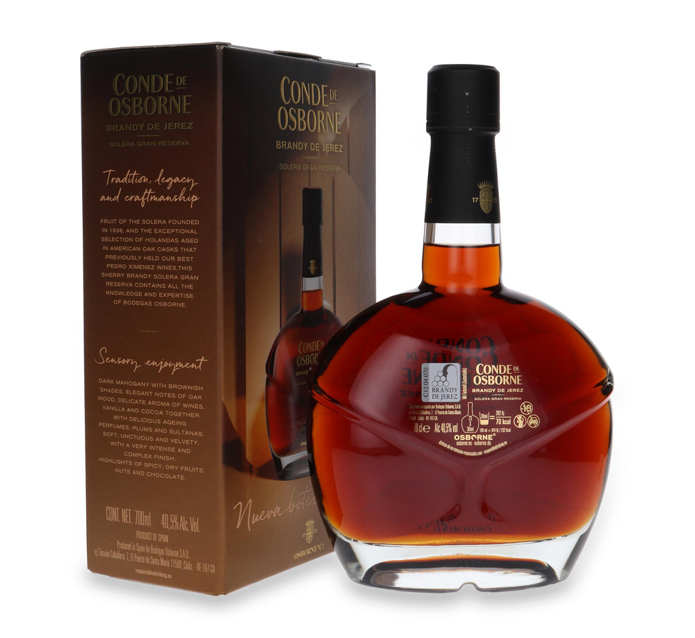 Conde de Osborne Brandy de Jerez Solera Gran Reserva / 40.5% / 0.7l