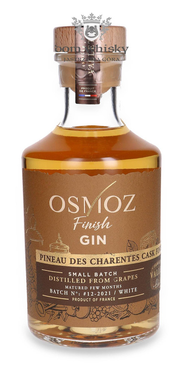 Osmoz Gin Pineau des Charentes Cask Finish Batch No. 12-2021 / 44% / 0,5l  		 