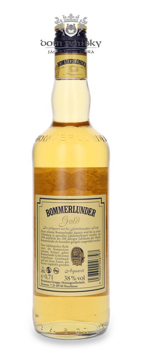 Bommerlunder Gold Aquavit / 38% / 0,7l