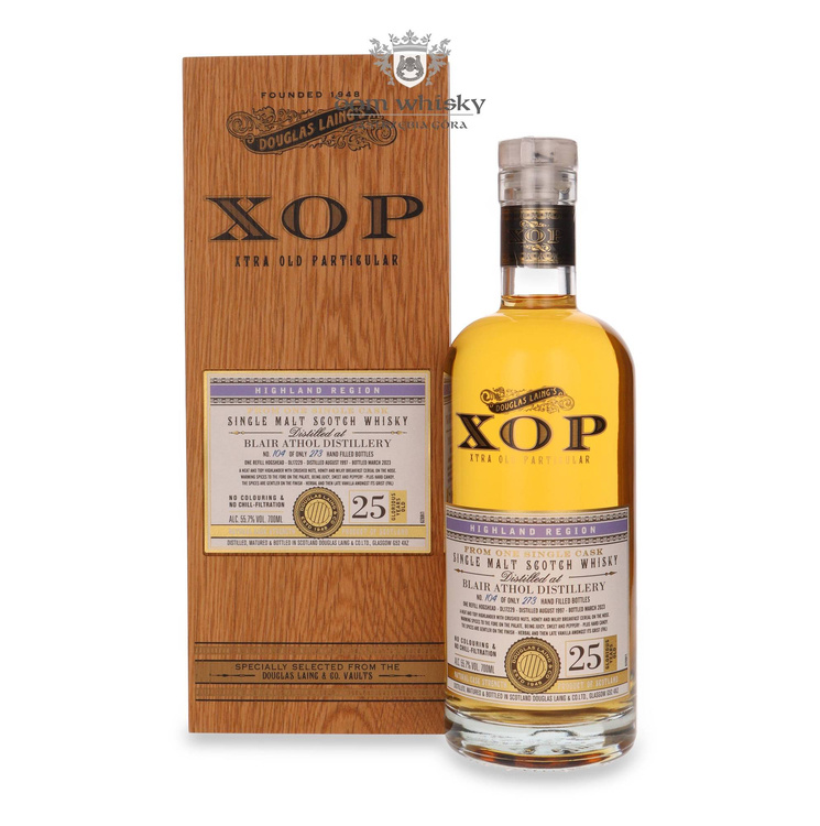 Blair Athol 25-letni (D.1997, B.2023) Douglas Laing’s XOP/ 55,7%/ 0,7l	