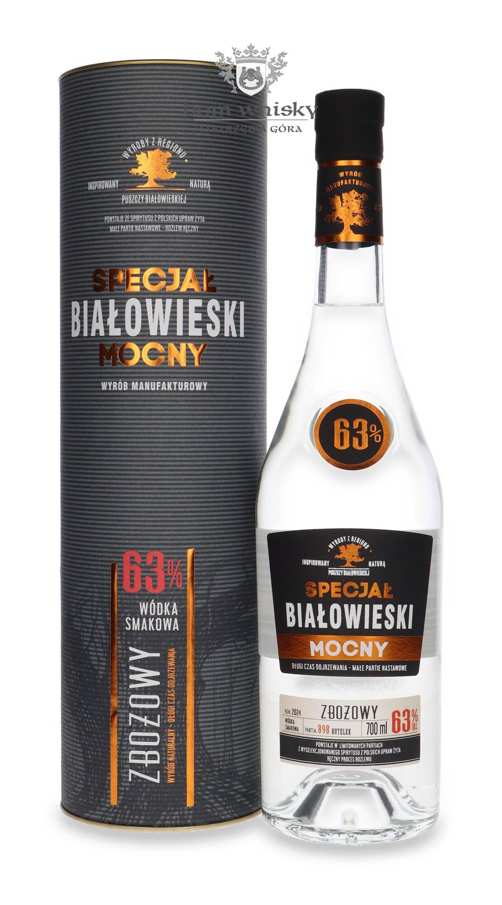 Wódka Specjał Białowieski 63% Zbożowy 0,7l