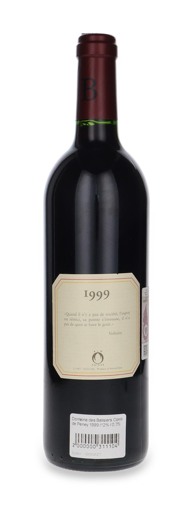 Domaine des Balisiers Comte de Peney 1999 /12% / 0,75l