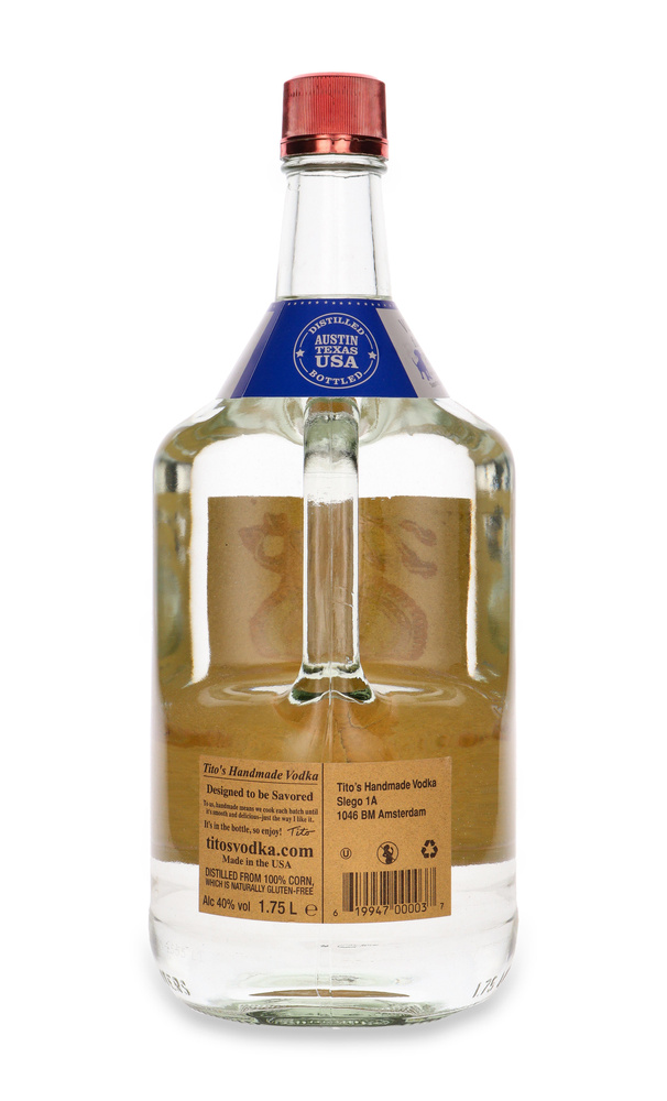 Tito's Handmade Vodka /Gluten Free/ 40% / 1.75l