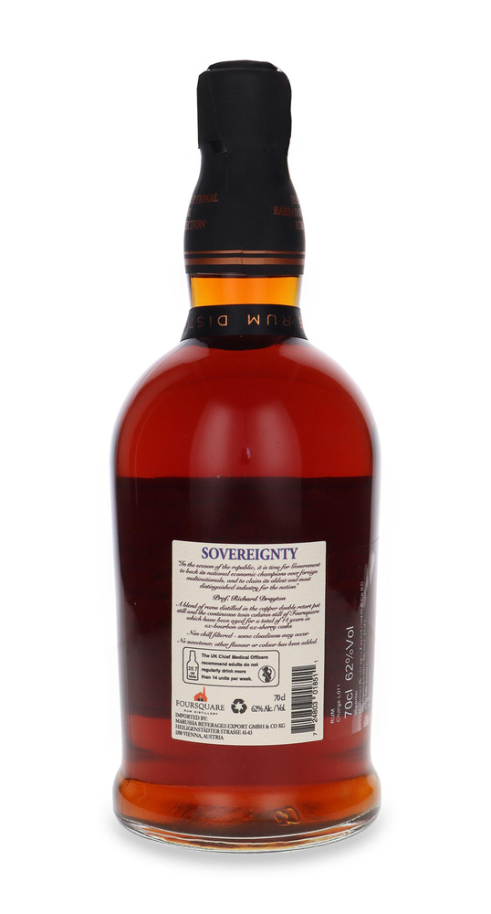 Foursquare Sovereignty, Fine Barbados Rum 14-year-old / 62% / 0.7l