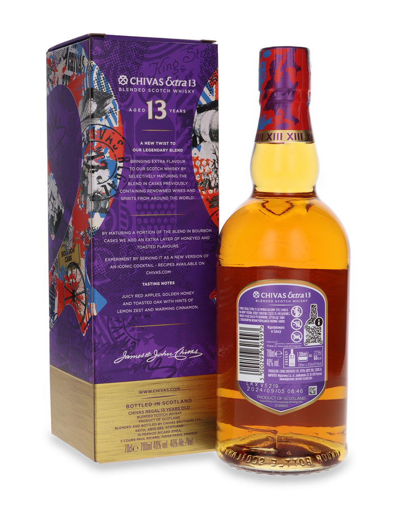 Chivas Regal Extra 13-year-old, Bourbon Cask / 40%/ 0.7l