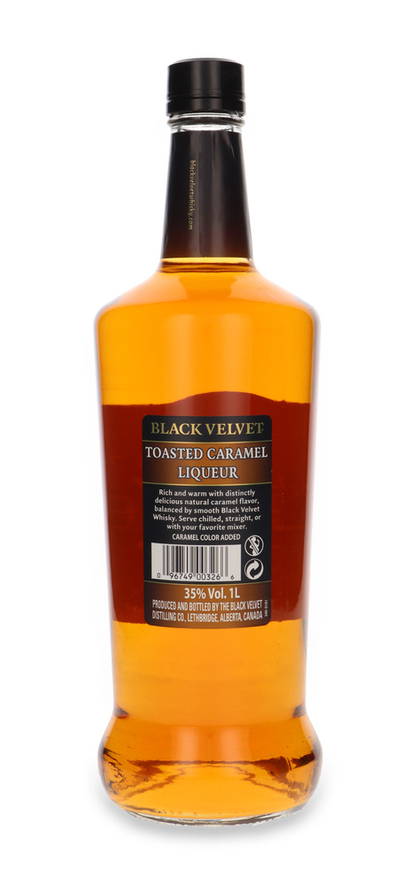 Black Velvet Toasted Caramel Liqueur / 35% / 1,0l