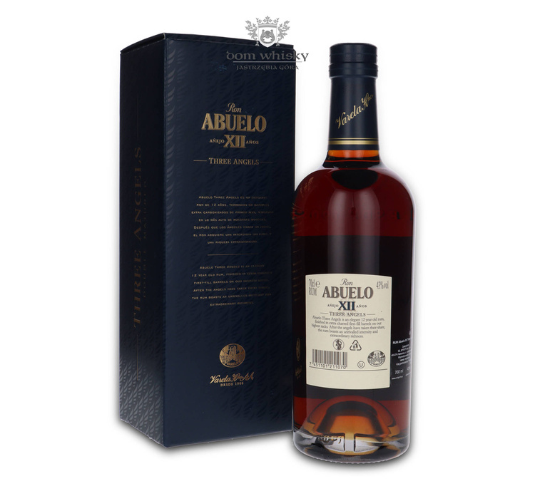 Ron Abuelo XII 12-letni Three Angels Rum /43% / 0,7l