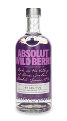 Absolut Wild Berri Vodka / 38% / 0.7l