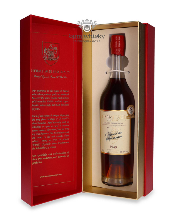 Cognac Hermitage 1948 Grande Champagne / 44,4% / 0,7l