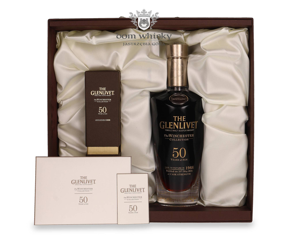 The Glenlivet 50 letni Vintage 1966 The Winchester Collection / 2016 / 49,2% / 0,7l