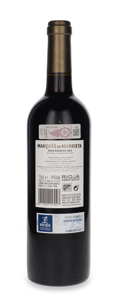 Marques De Murrieta Finca Ygay Rioja Gran Reserva /14% / 0,75l
