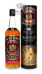 Dufftown-Glenlivet Pure Malt, 8-letni (Bottled 1980s) /40/ 0,75l