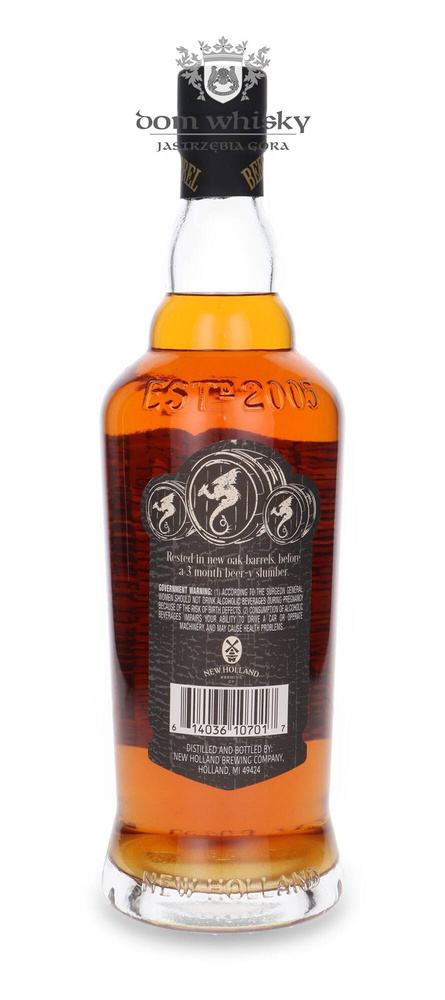 Beer Barrel Bourbon (New Holland Artisan Spirits) / 40% / 0.75l