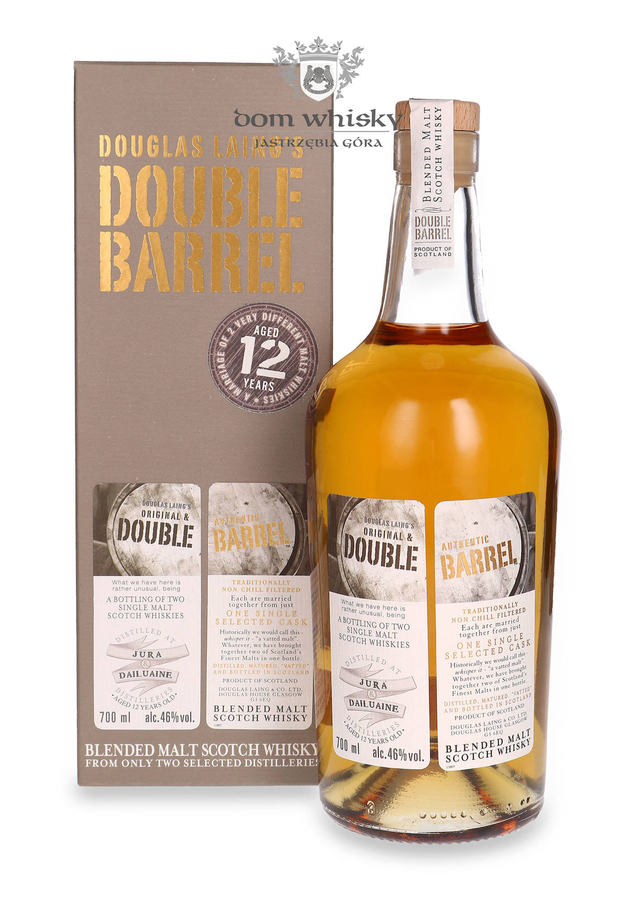 Double Barrel Blended Malt 12-Letni, Jura & Dailuaine