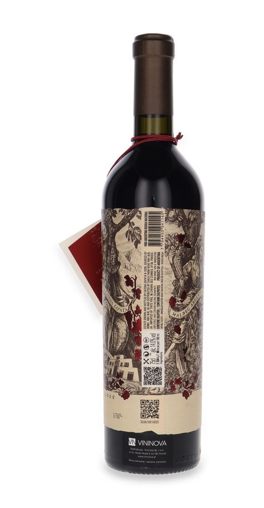 Catena Zapata Malbec Argentino 2022 / 14% / 0,75l