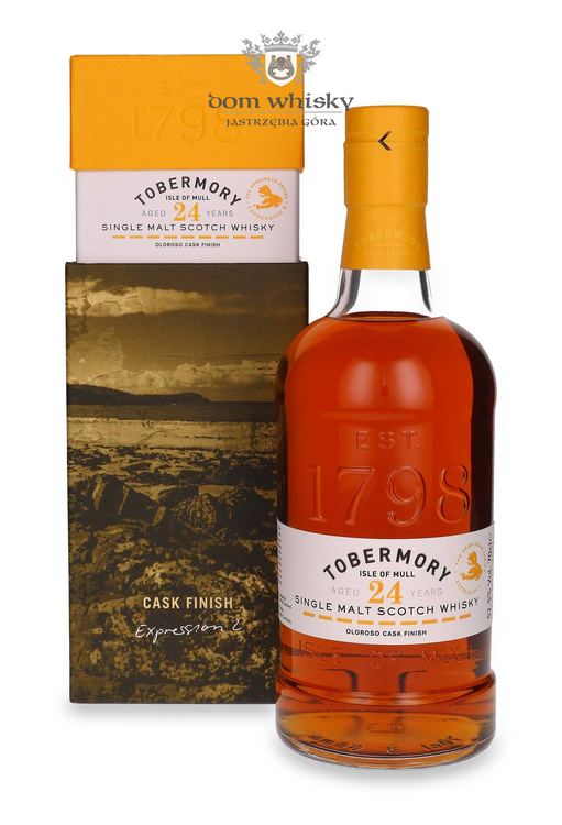 Tobermory 24-letni Oloroso Cask Finish / 52,5% / 0,7l	