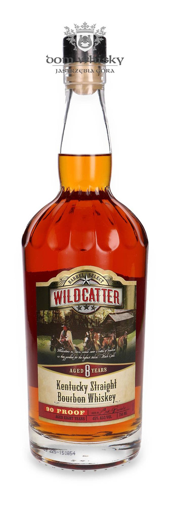 Wildcatter 8-year-old Kentucky Straight Bourbon / 45% / 0.75l