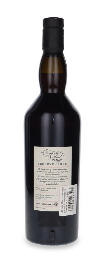Speyside 12 Year Old The Single Malts of Scotland Reserve Cask Parcel No. 6 / 48%/ 0.7l