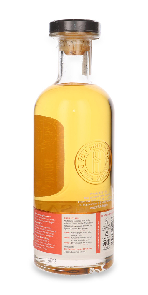 Sailor's Home Haven Single Pot Still Explorer Series / 43%/ 0.7l