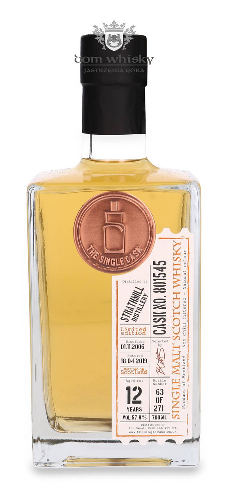 Strathmill 12-year-old (D.2006, B.2019) The Single Cask Ltd. / 57.8%/ 0.7l