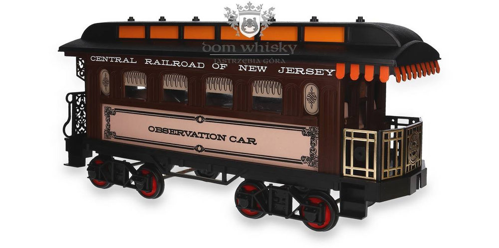 Jim Beam Central Railroad of Jersey Observation Train Car Decanter / 40% / 0.75l