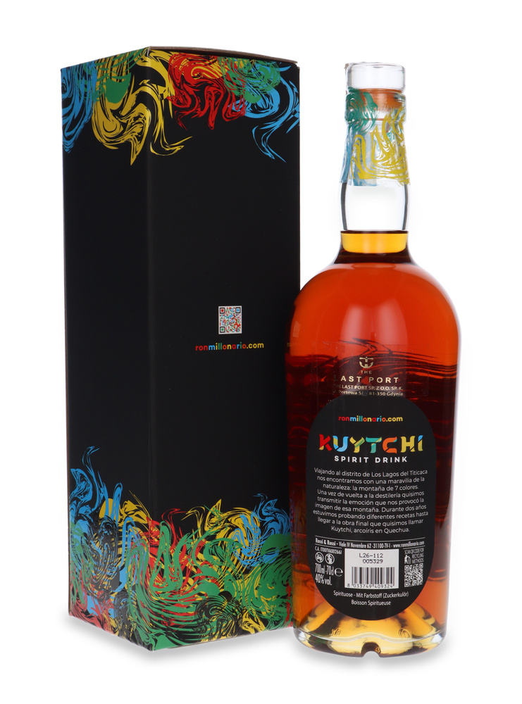 Ron Millonario Kuytchi / Karton /40% / 0,7l