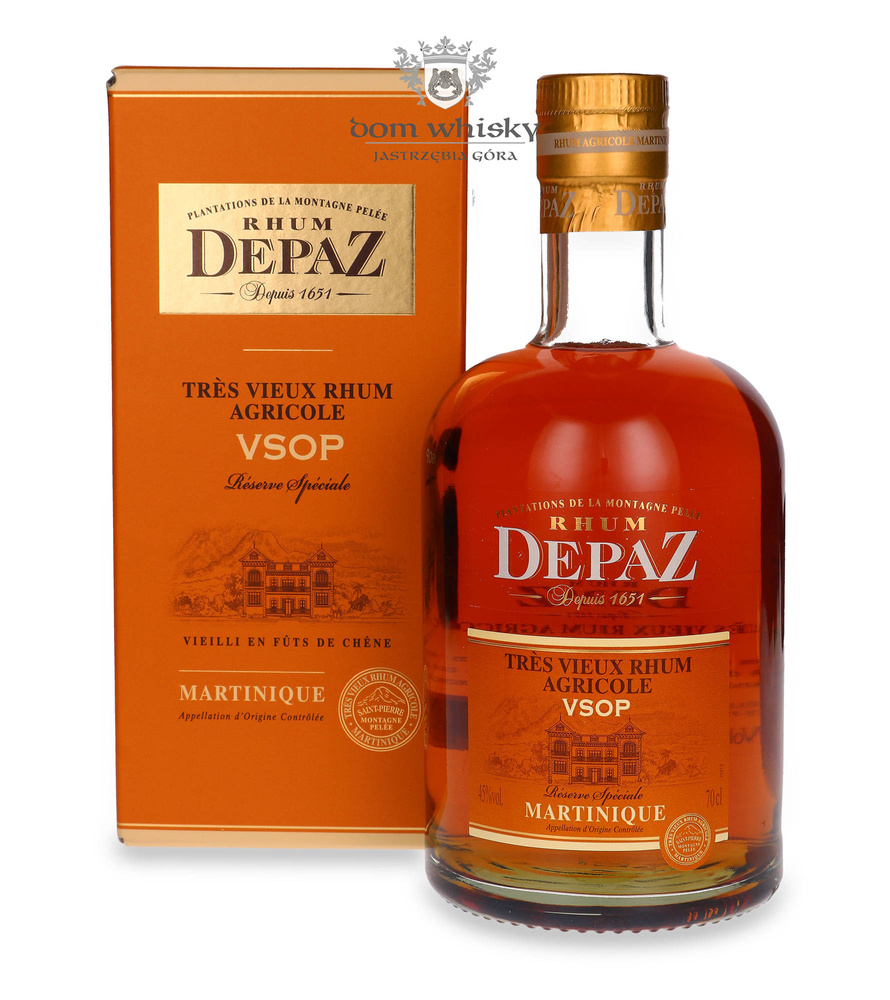 Depaz Tres Vieux Rhum Agricole VSOP / 45% / 0.7l