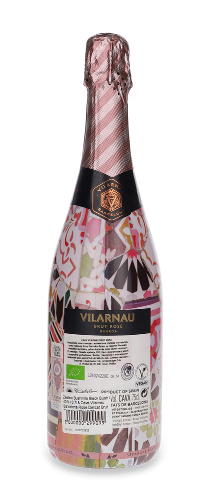 Cava Vilarnau Barcelona Rose Delicat Brut Organic / 12% / 0.75l