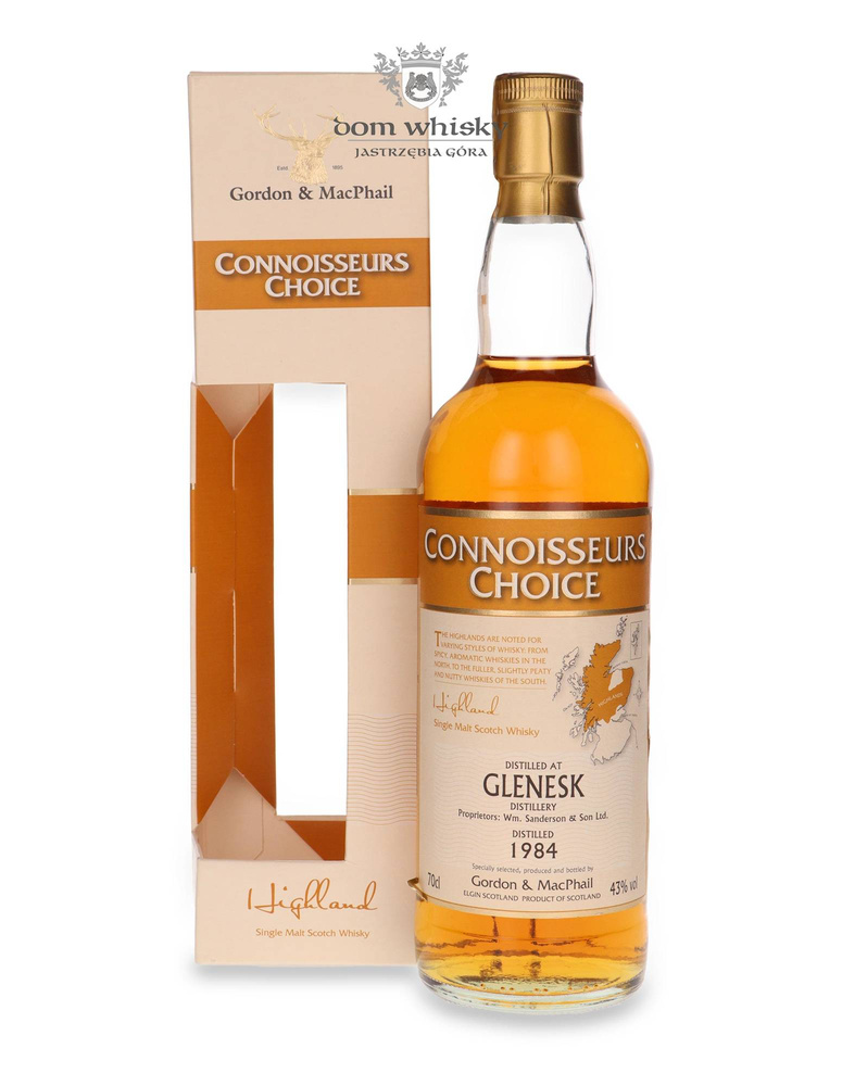 Glenesk 1984 (Bottled 2008), Connoisseurs Choice / 43%/ 0.7l