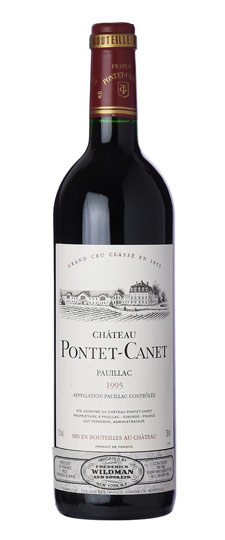 Château Pontet-Canet Pauillac 1995 Grand Cru Classe / 13% /0,75l