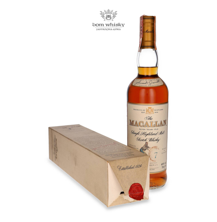 Macallan 7-letni Armando Giovinetti / 40%/ 0,7l