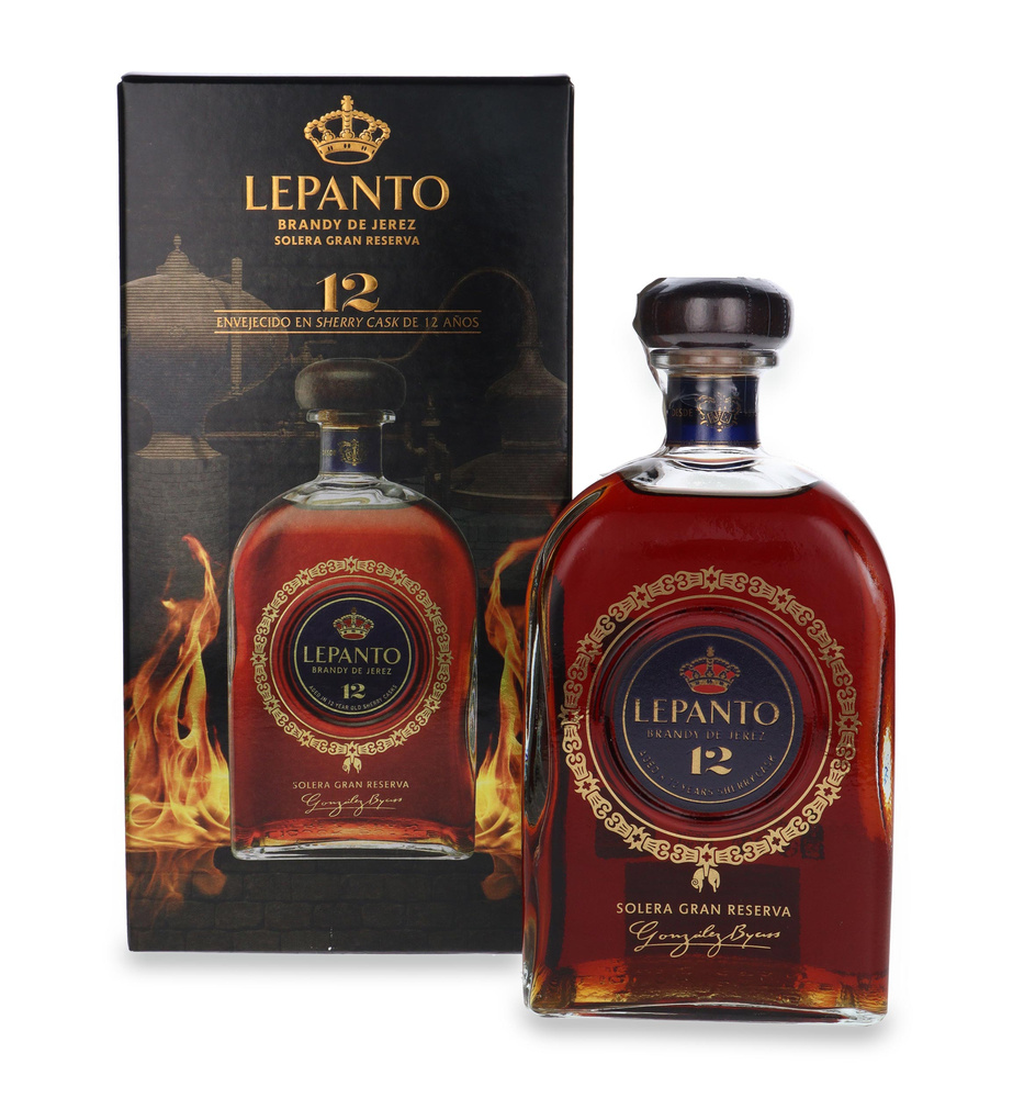 Lepanto 12 year old Brandy de Jerez Solera Gran Reserva / 36% / 0.7l